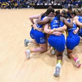 Team first: Leeds Rhinos Netball received some good news about their future on Thursday. (Picture: Matthew Merrick Photography courtesy of SkyBet)