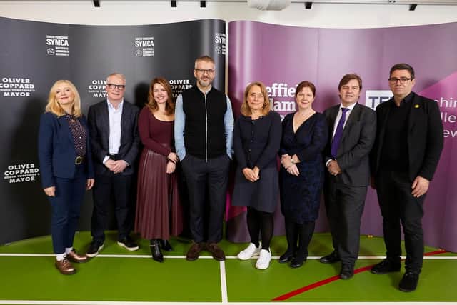 UK Mayors and Vice-Chancellor Professor Liz Mossop