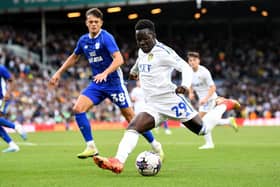 ABUSE: Leeds United forward Willy Gnonto