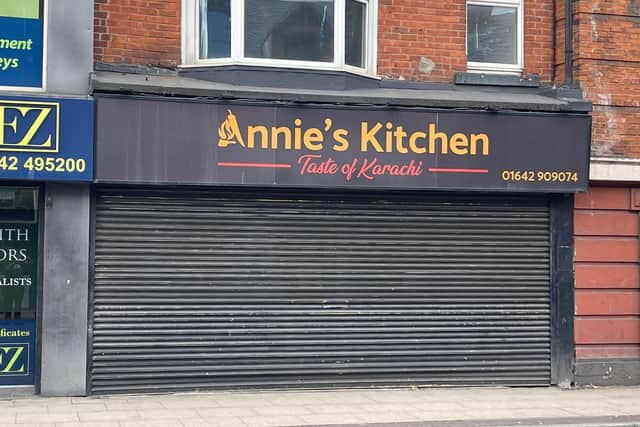 Annie's Kitchen in Linthorpe Road, Middlesbrough