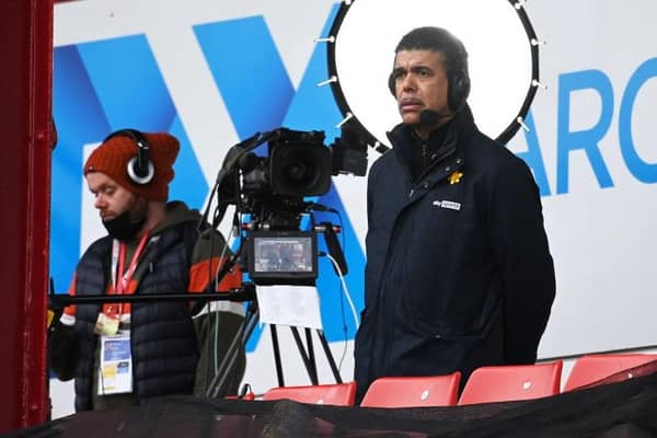 TELEVISION CAREER: Chris Kamara left Sky after suffering apraxia of speech but treatment in Mexico and the support of his friends has allowed him to keep working