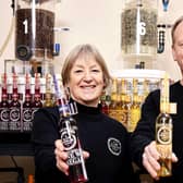 Sarah and Andrew du Feu, founders of The Slow Vinegar Company, based in Leeds. Picture: Luca Sage