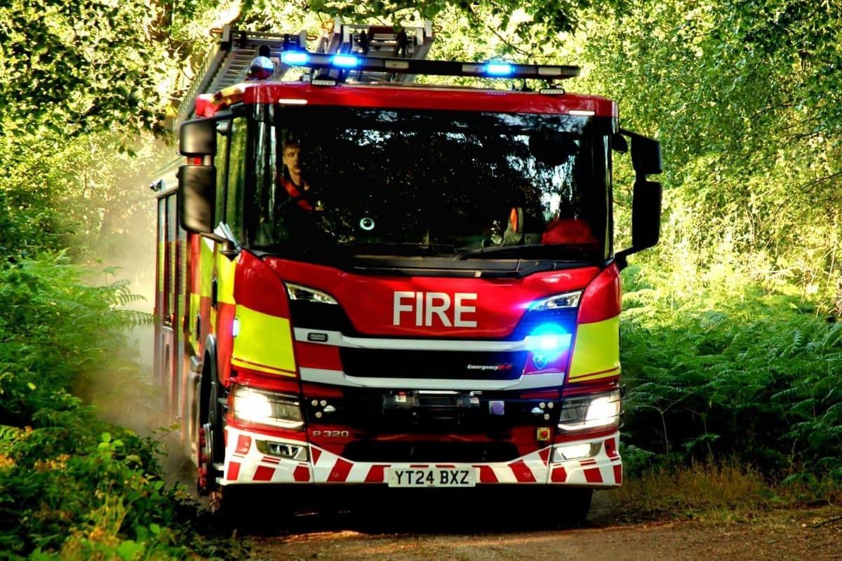 Catterick Garrison: Fire crews tackle blaze at accommodation block