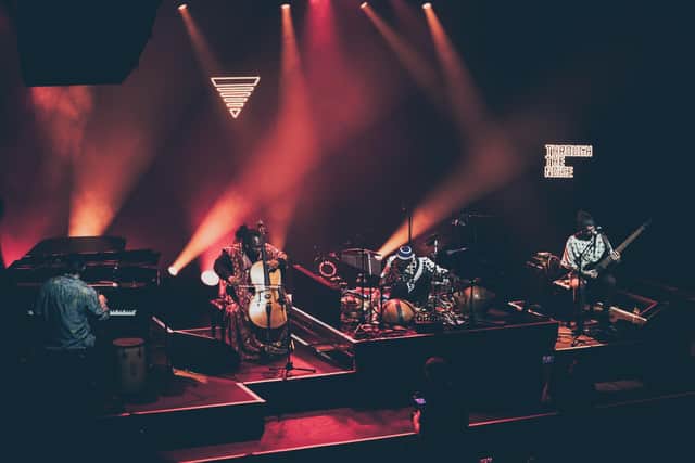 Abel Selaocoe and Bantu Ensemble. Picture: Matthew Johnson