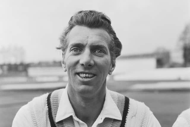 Don Wilson, one of a long line of outstanding Yorkshire left-arm spinners, took 102 wickets when the club won the Championship in 1968. Photo by Evening Standard/Hulton Archive/Getty Images.