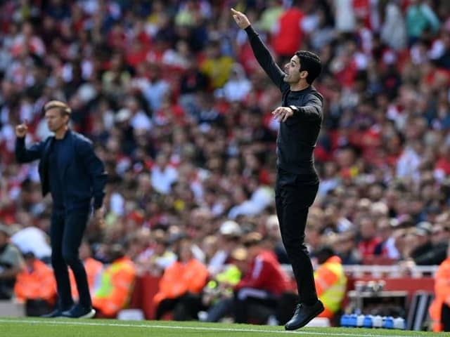FOUNDATIONS: Arsenal manager Mikel Arteta (right) has had the sort of patience the likes of Leeds United coach Jesse Marsch (left) will need