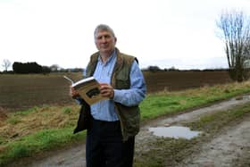Chas Jones on the Battle of Fulford site near York. He has been campaigning for the area to be designated as a historic battlefield and for a visitor trail to be built