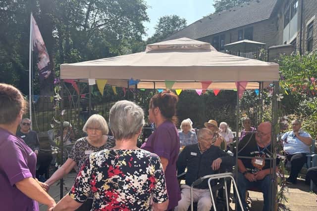 Tolson Grange care home hosted a celebration to mark its achievement of gaining Veteran Friendly Framework (VFF) status