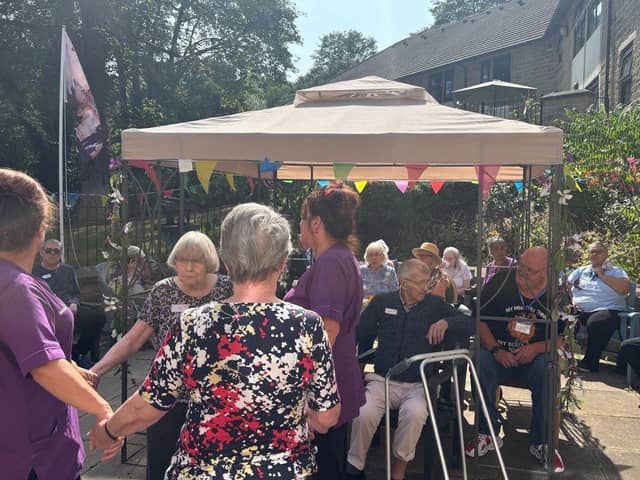 Tolson Grange care home hosted a celebration to mark its achievement of gaining Veteran Friendly Framework (VFF) status