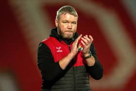 Grant McCann will be happy with the point for Doncaster Rovers at Mansfield (Picture: Bruce Rollinson)