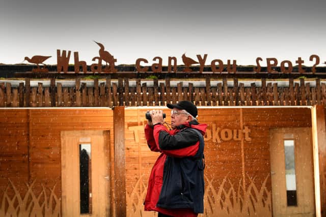Volunteer Gerald Lax pictured at RSPB Dearne Valley Old Moor Old Moor Ln, Wombwell, Bolton upon Dearne, Barnsley, as the site celebrates 20years since it opened.  Picture taken by Yorkshire Post Photographer Simon Hulme 28th March 2023










