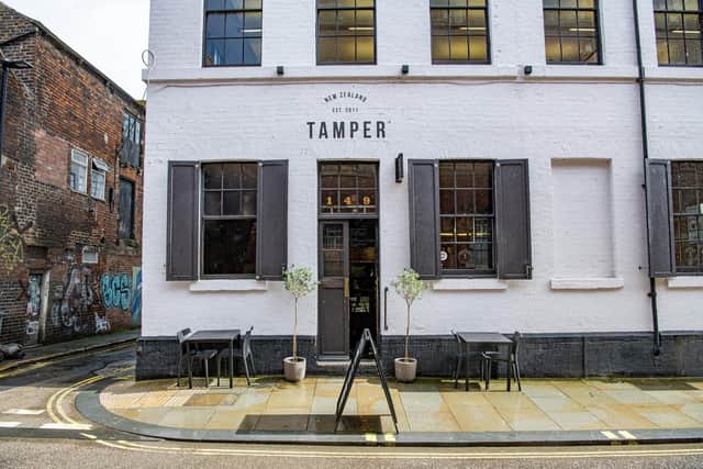 Restaurant Review of Tamper at Seller's Wheel Sheffield photographed by Tony Johnson for The Yorkshire Post.