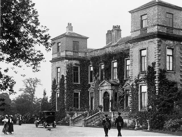 Blyth Hall early 20th century. Peter Tuffrey collection