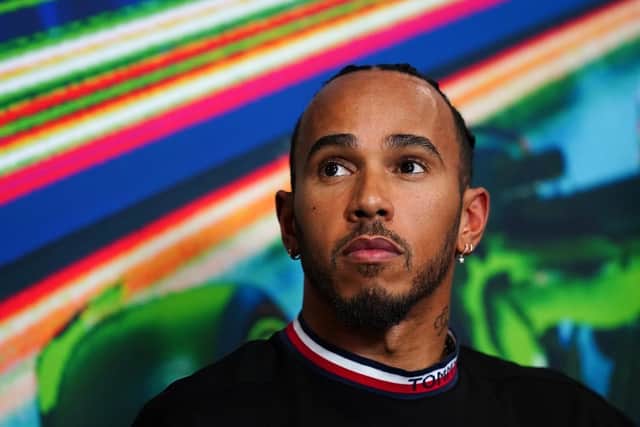 COMEBACK: Mercedes' Lewis Hamilton is targetting a return to becoming F1 world champion in 2023. Picture: David Davies