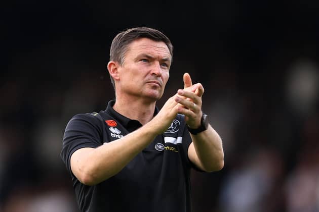 Paul Heckingbottom was dismissed by Sheffield United and replaced by Chris Wilder. Image: Alex Pantling/Getty Images