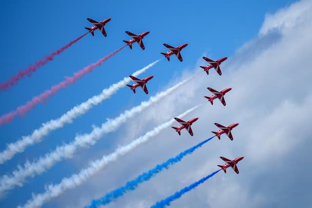 Red Arrows: Call for Red Arrows to stay British-made as future is called ...