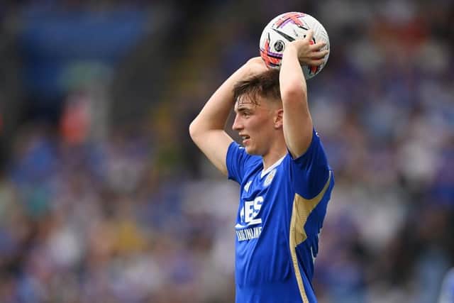 ON THE WAY: Luke Thomas is expected to join Sheffield United on loan from Leicester City before the transfer deadline