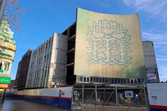 Former BHS building now - Site of Albion Square development project.