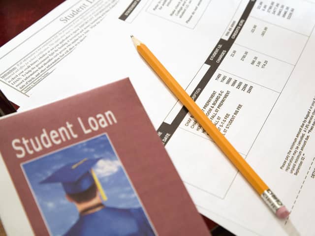 A generic photo of student loan paperwork. PIC: PA Photo/Thinkstockphotos.