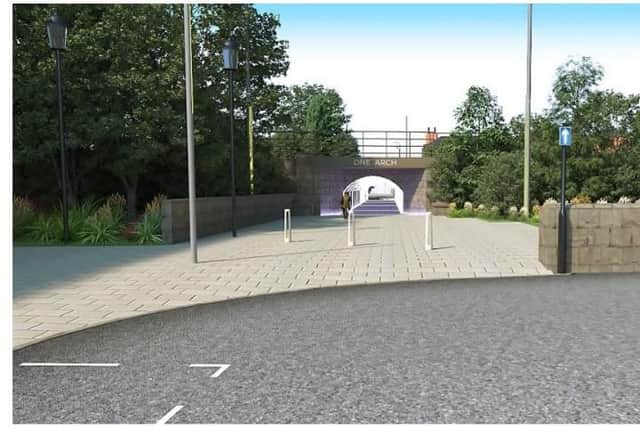 Harrogate Gateway visualisation of One Arch underpass.