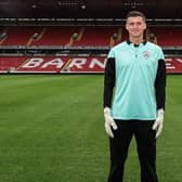 Barnsley loan keeper Liam Roberts, who joined on a season-long loan from Championship side Middlesbrough last season. Picture courtesy of Barnsley FC.