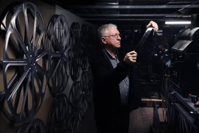 The Projected Picture Trust invites the public behind the scenes to discover the technology, people and craftsmanship that brought British cinema to life, with a heritage open day. Pictured committee member Allan Foster. Image: Jonathan Gawthorpe