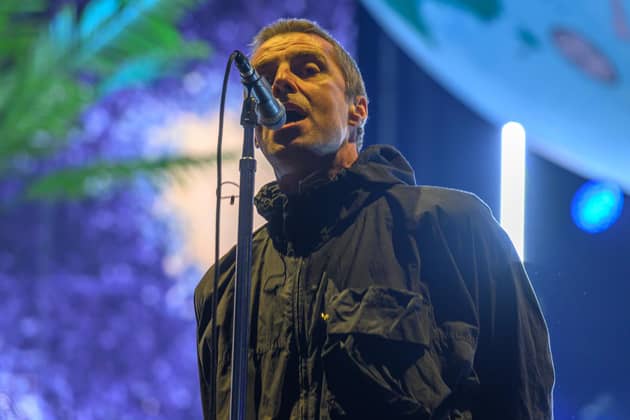 Liam Gallagher performing at the Utilita Arena, Sheffield. Picture: Scott Antcliffe