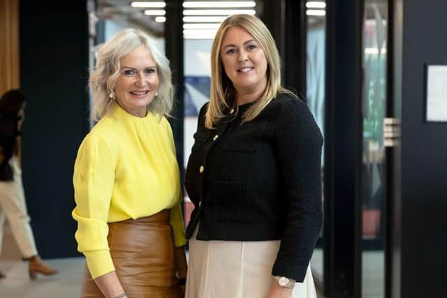 Listed Ventures co-founders Helen Oldham and Jordan Dargue.