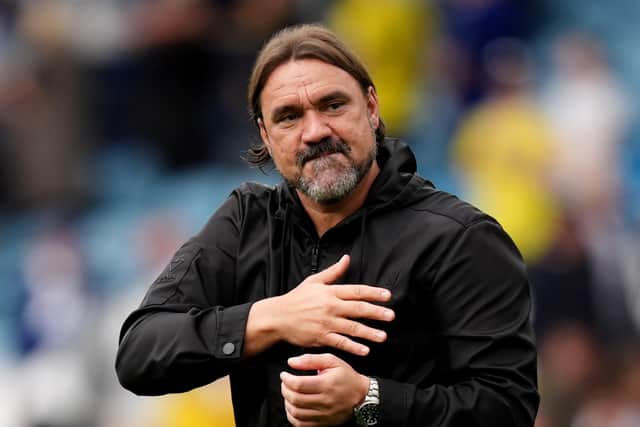 COOL HEAD: Leeds United manager Daniel Farke (Image; Press Association)