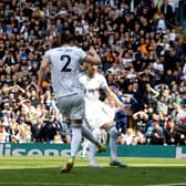 OPENER: Luke Ayling puts Leeds United in front