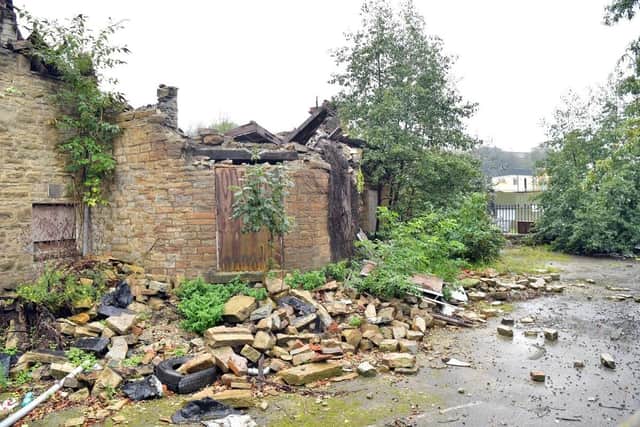 Its owners blamed stone theft for its collapsed but have applied to demolish it twice before