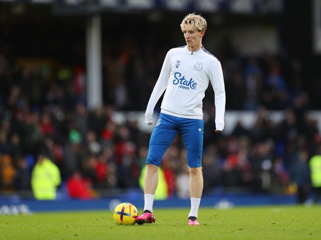 The winger has joined Eddie Howe's side from Everton.
