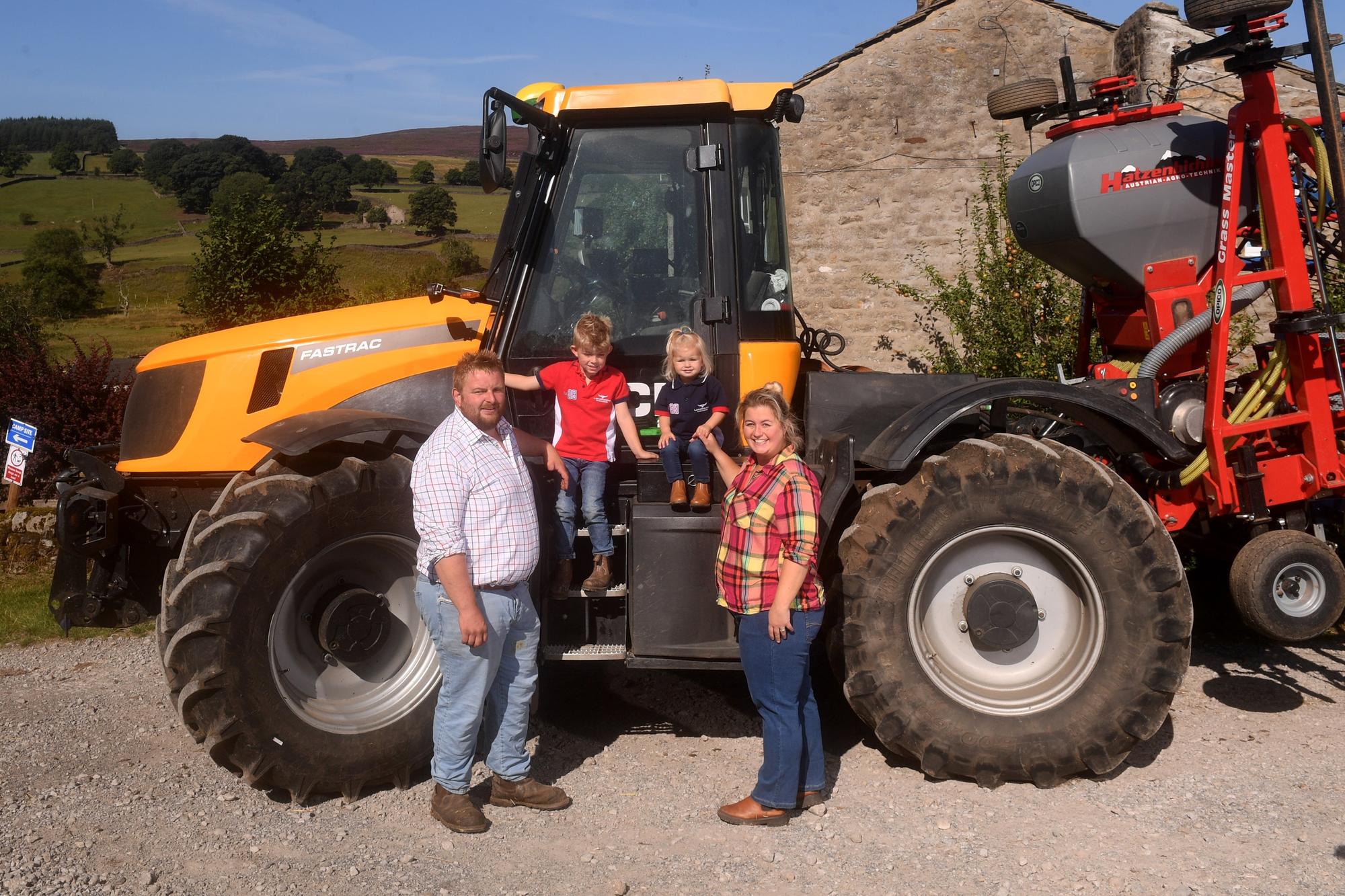 The family farm run by one of Yorkshire's most hard-working characters