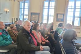 A large number of Mickley residents attended the planning meeting at Ripon Town Hall