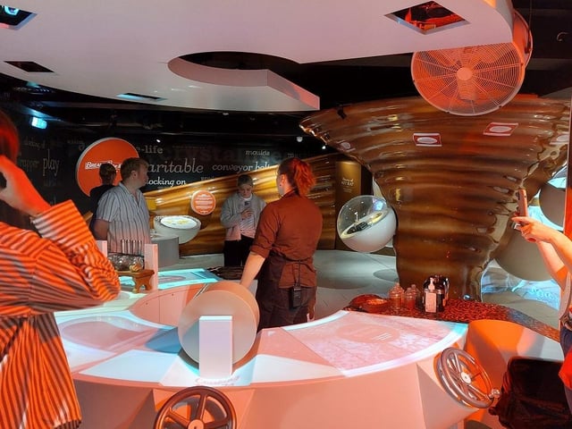 Charlie and the Chocolate Factory room at York's Chocolate Story.
