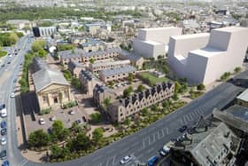 An artist's impression of how the City Village development could look