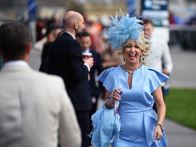 Ladies Day at the 250th anniversary of the Betfred St Leger Festival at Doncaster Racecourse.