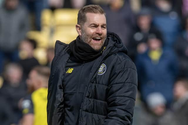 TENTATIVE: Harrogate Town manager Simon Weaver admitted he could have changed tactics sooner on Friday