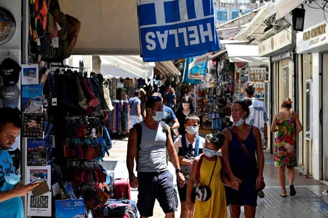 Could Greece be added to the UK quarantine list as cases begin to rise? (Photo: LOUISA GOULIAMAKI/AFP via Getty Images)