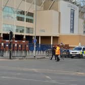 The bomb hoax closed Elland Road for two days. (pic by National World)