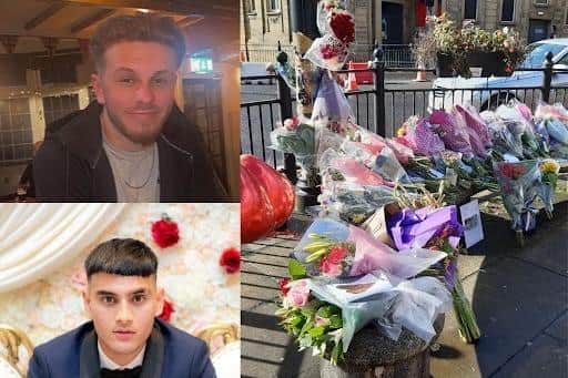 Tributes continue to be left for Joshua Clark and Haidar Shah after their tragic deaths on Sunday in Halifax