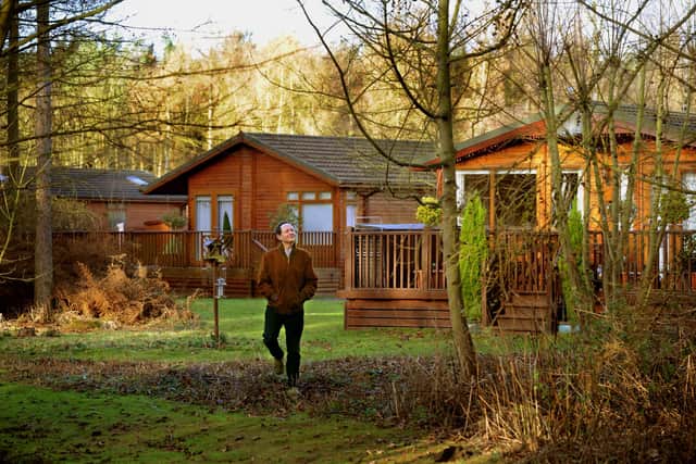 Hollicarrs holiday park is on the Escrick Park estate near York, owned by Charlie Forbes-Adam