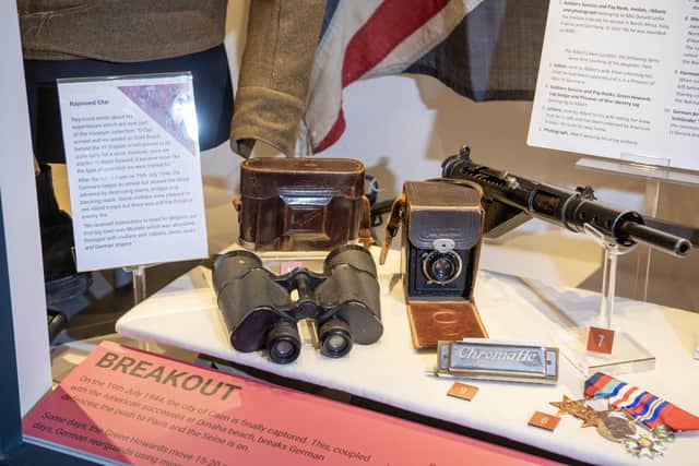 The new exhibition at the The Green Howards Museum in Richmond commemorates the 2000 Green Howards who landed in Normandy on 6th June 1944. photographed by Tony Johnson for The Yorkshire Post.