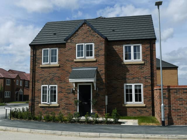 The new Bellway house in Pocklington that the couple saved for