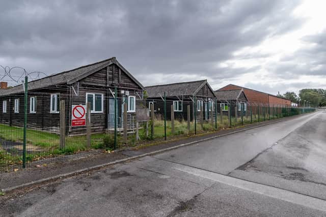 The WW2-era prefab huts will be cleared as they contain dangerous asbestos