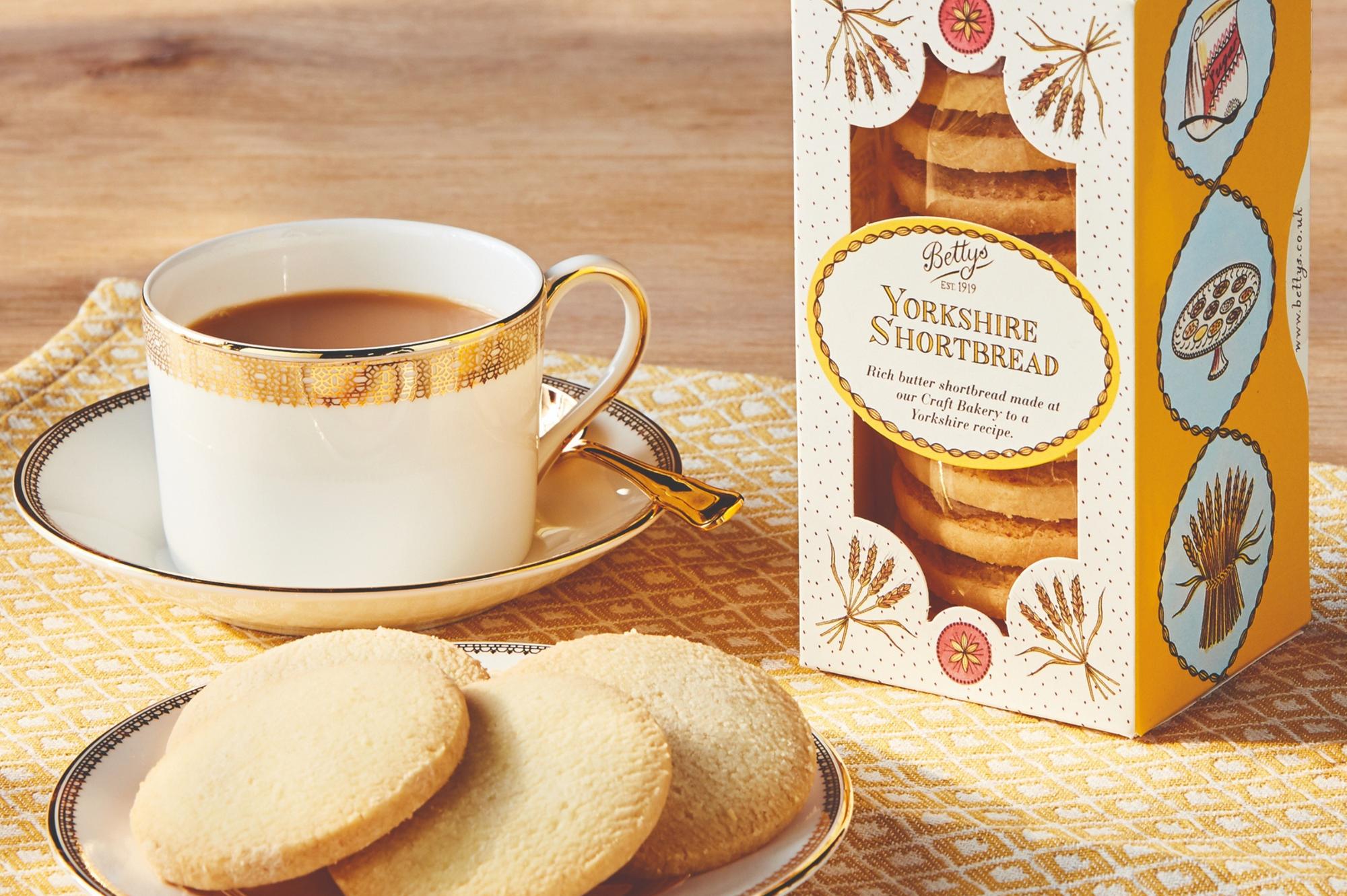 Yorkshire tearooms Bettys wins gold award for its Yorkshire shortbread biscuits