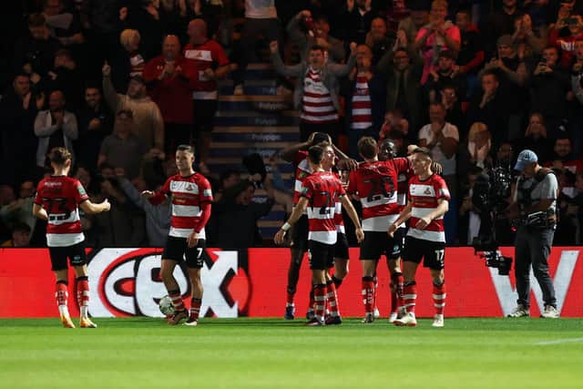 Doncaster Rovers picked up a point against Sutton United. Image: George Wood/Getty Images