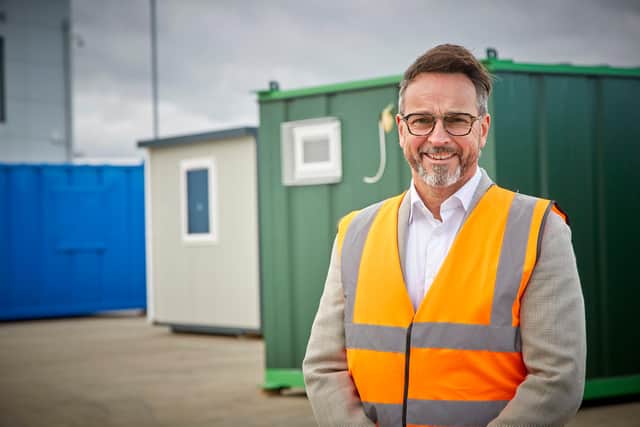 Integra Buildings managing director Gary Parker said being named on a new £10bn Government modular construction framework is a major vote of confidence in the company’s capability to deliver major public sector projects. Picture: R&R Studio