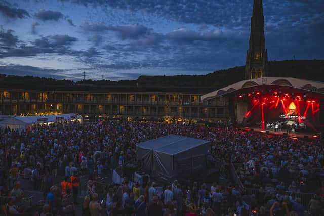 Excitement is growing for next year's gigs at The Piece Hall in Halifax