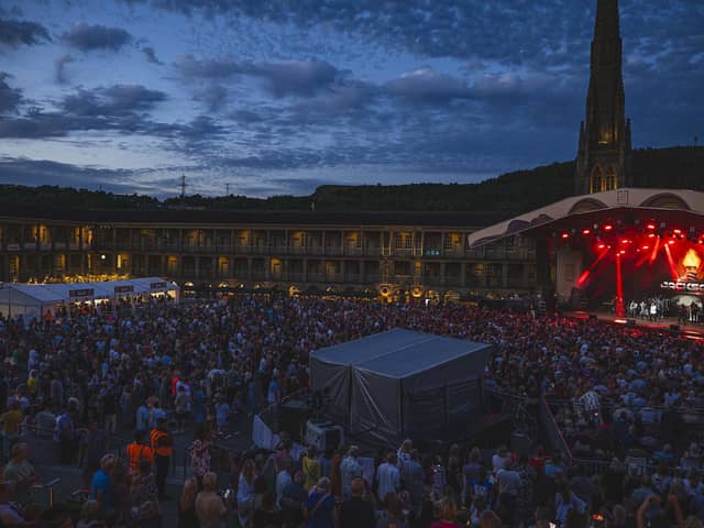 Excitement is growing for next year's gigs at The Piece Hall in Halifax